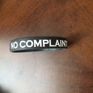 No Complaints Brand bracelet